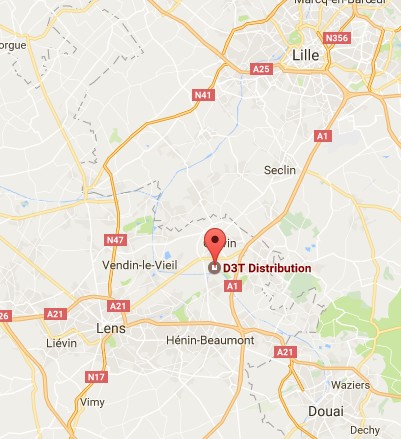 Carte emplacement Motoblouz / D3T